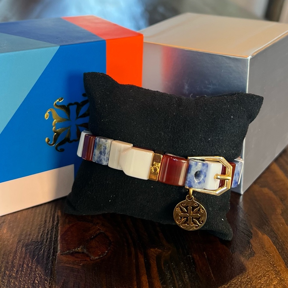 Rustic Cuff Multicolored Bracelet - image 1